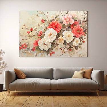 Traditional Japanese Flower Painting